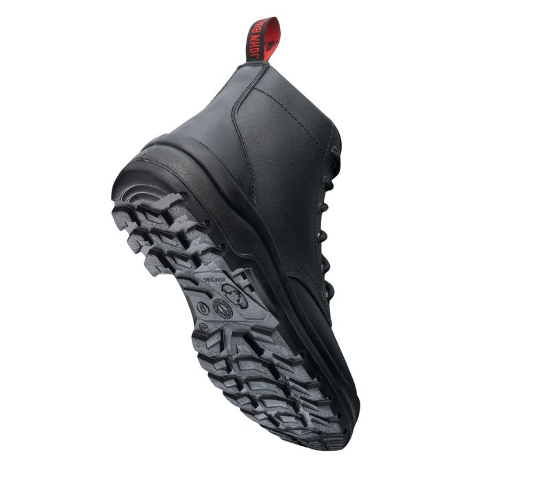 Safety Boot John Bull ANGUS Lace Up, Black | Secondary Image