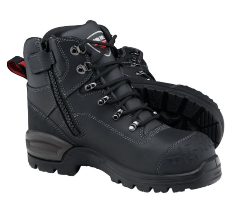 Safety Boot John Bull CROW 3.0 Lace/Zip, Black | Primary Image
