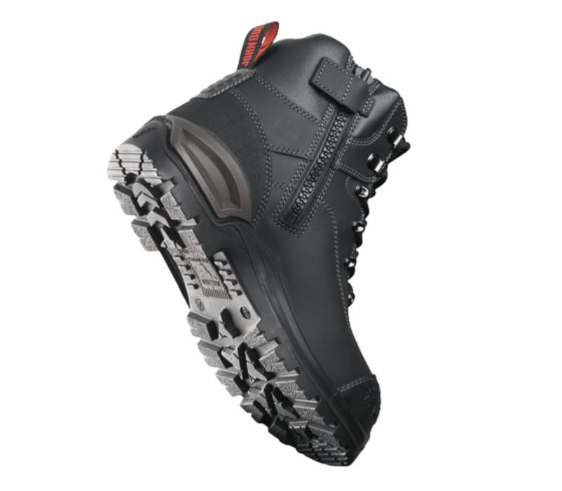 Safety Boot John Bull CROW 3.0 Lace/Zip, Black | Secondary Image