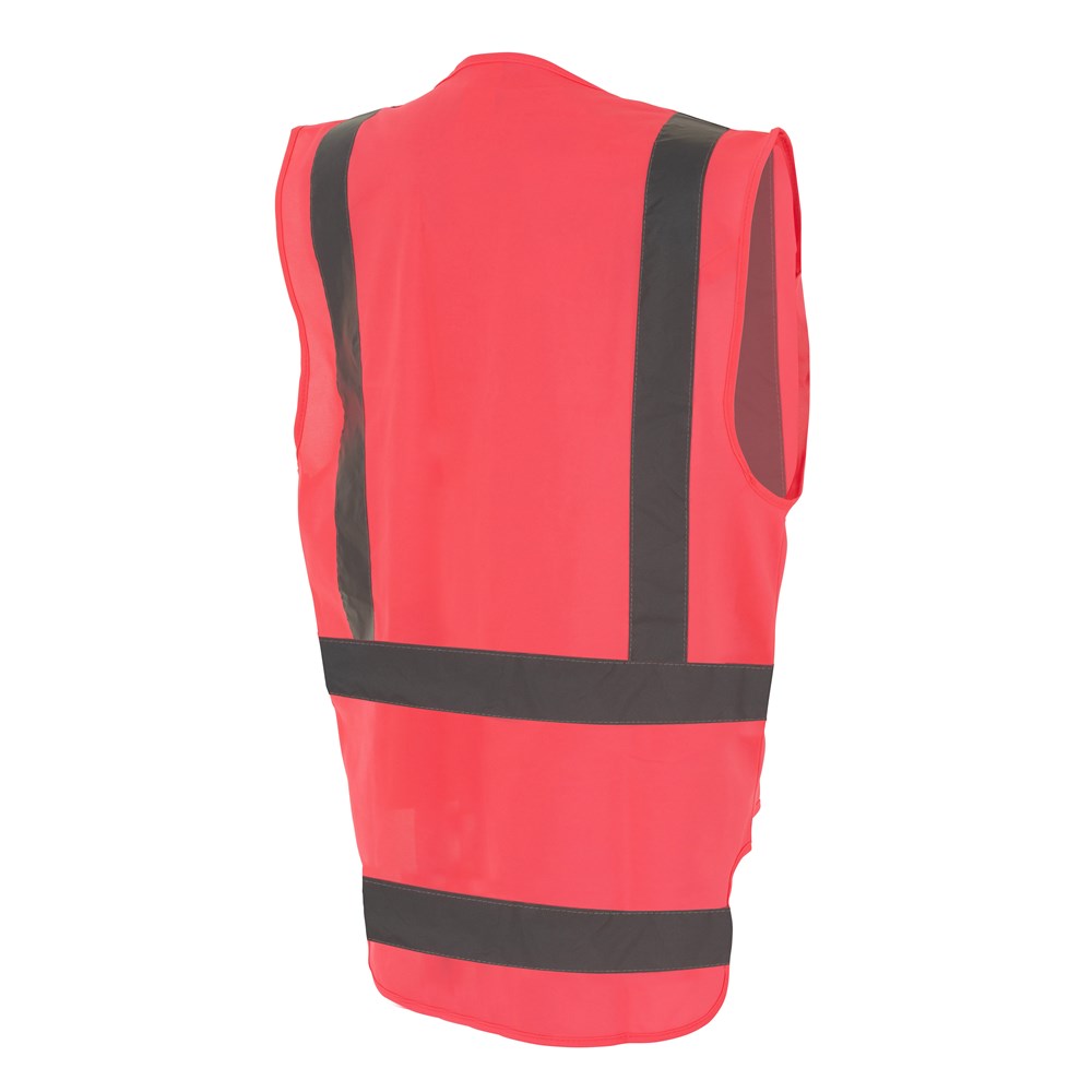 Image of CA Hi Viz D/N Safety Vest (Non Compliant), Pink