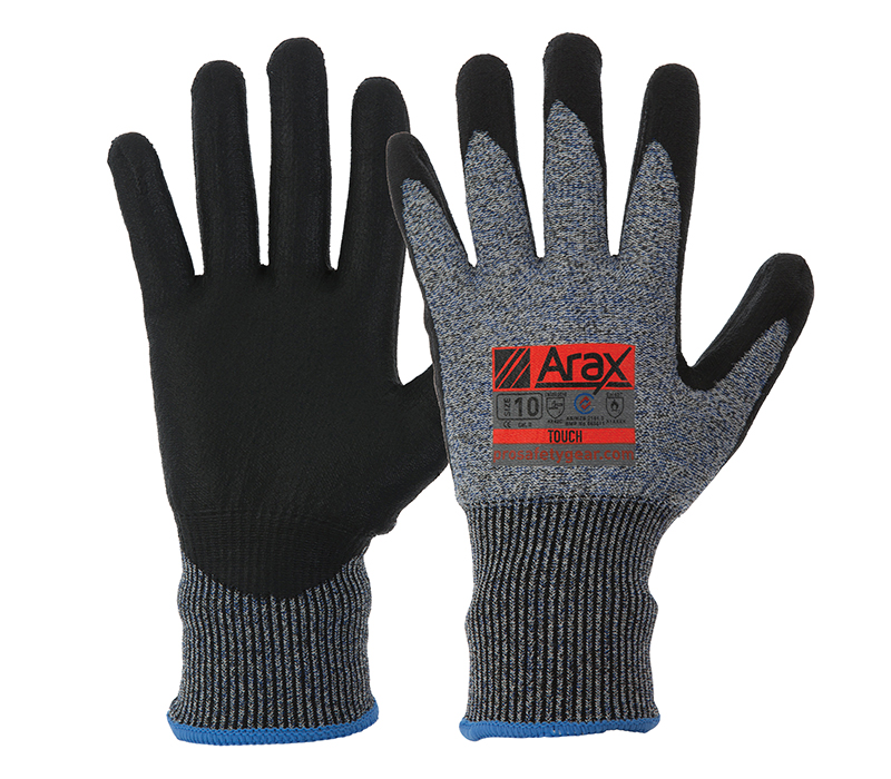 ProChoice ARAX Cut Resistant PU Dip Gloves | Secondary Image