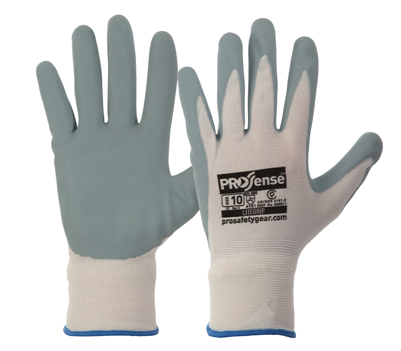 ProChoice ProSENSE LITE GRIP Nitrile Foam Half Dip Gloves | Primary Image