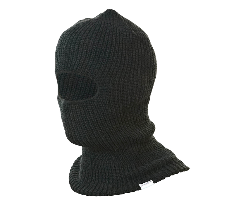 Image of AGS Double Knit Balaclava, Black