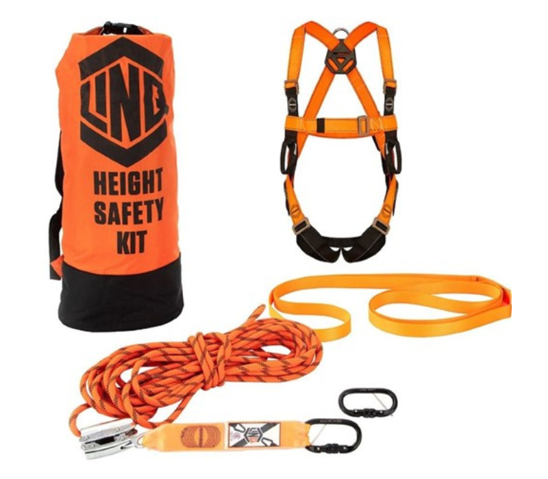 Image of LINQ ESSENTIAL Basic Roofers Kit, 15.0m Rope Size M-L
