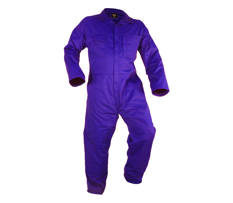 Image of CA Poly/Cotton L/Sleeve Overalls (Zip Front)