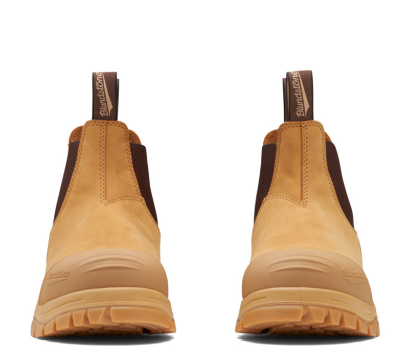 Image of Safety Boot Blundstone 989 Slip On, Wheat