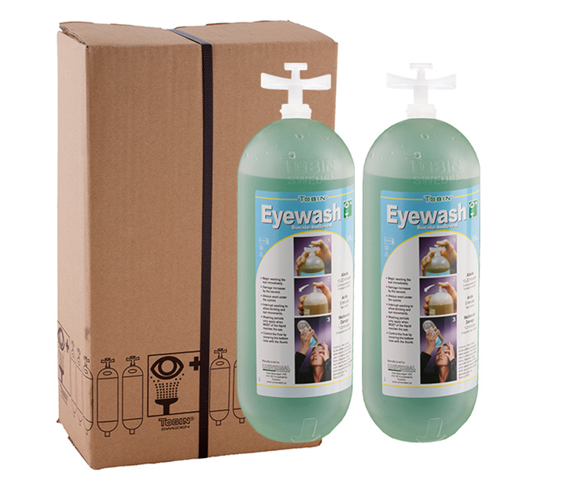Tobin Eyewash Refills 2x1L Bottles All Guard Safety