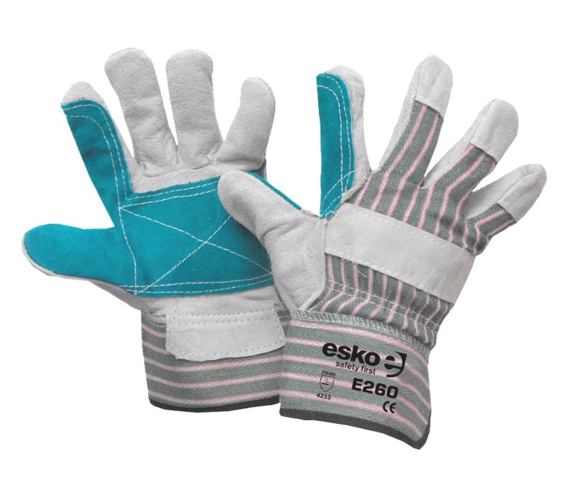 Image of Esko Leather Handyman Double Palm Glove