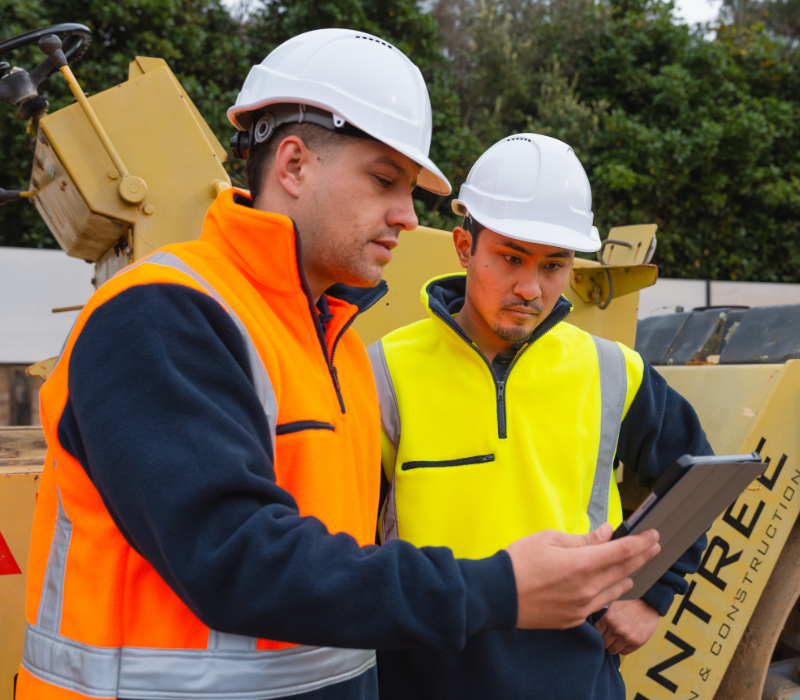 Image of AGS Day/Night ½ Zip Polar Fleece, Stretch Tape